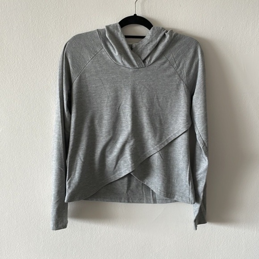 Tobi Heather Gray Knit Top